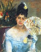 Berthe Morisot At the Ball, Musee Marmottan Monet, Spain oil painting artist